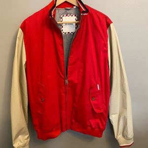 BEN SHERMAN Men’s Zip Up Bomber Jacket, Large